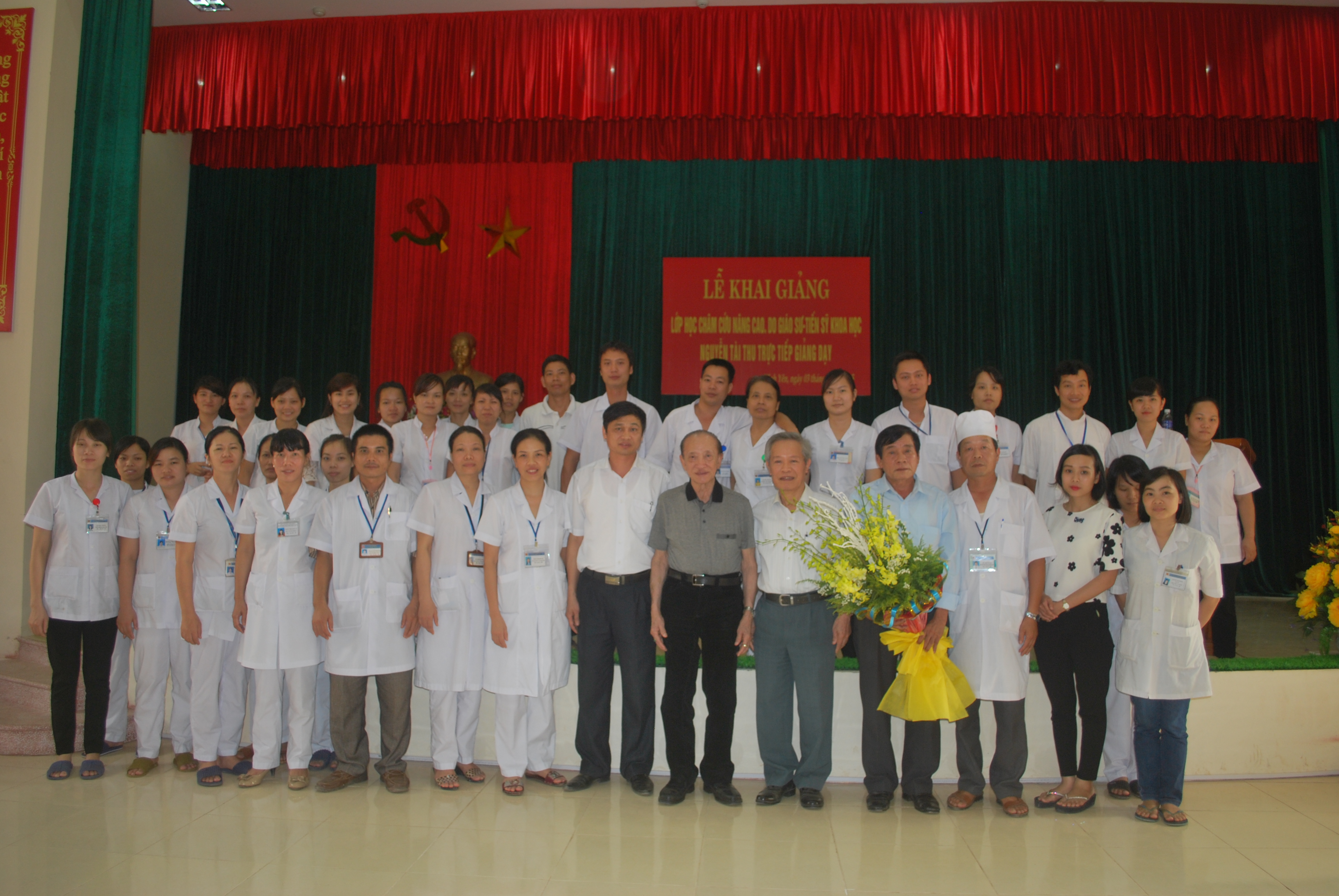Khai giảng lớp học châm cứu nâng cao do GS-TS khoa học Nguyễn Tài Thu trực tiếp giảng dạy
